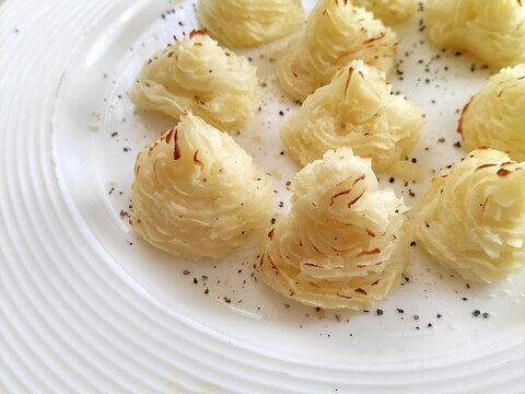 もくもくが可愛い♪マッシュポテトのチーズ焼き